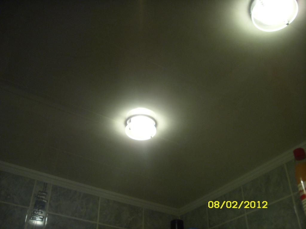 bathroom ceiling