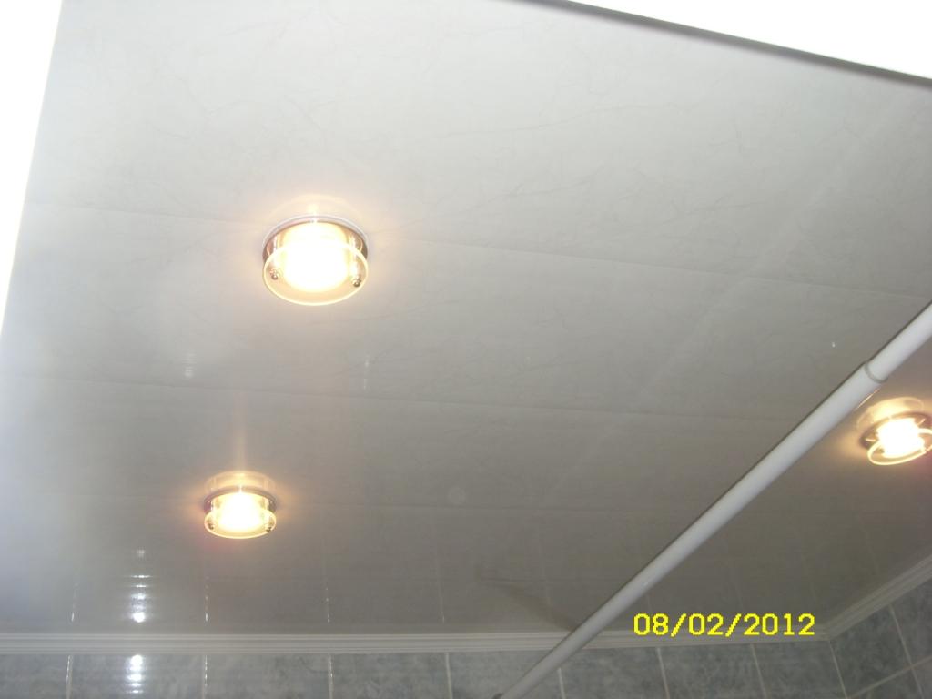 Suspended Ceiling In Bathroom