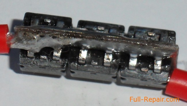 block in the chain of positive lead open block in the chain of positive lead open
