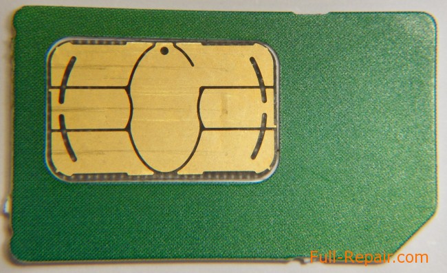 Dismantling SIM-card