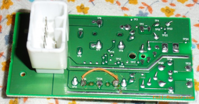 jumper on the control board jumper on the control board