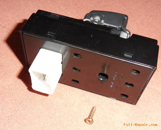 unscrew the screw from the control windows unscrew the screw from the control windows