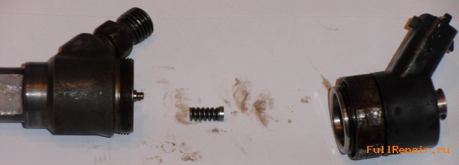 Solenoid (at the right side) Solenoid