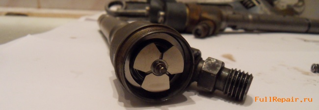 Upper part of back-valve’s mechanism