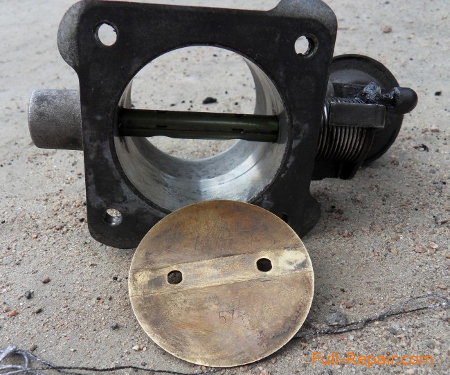 Cleaned the plate and the throttle body Cleaned the plate and the throttle body