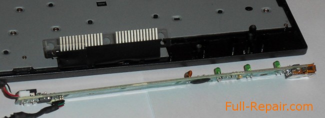 Protsess disassembly klaviatury Protsess disassembly klaviatury
