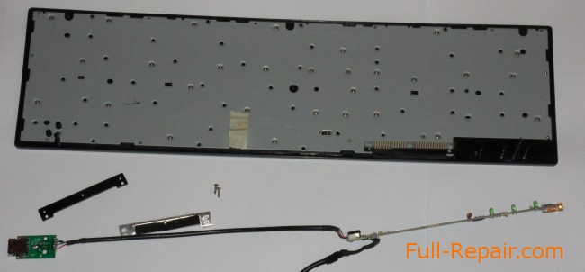 Protsess disassembly klaviatury Protsess disassembly klaviatury