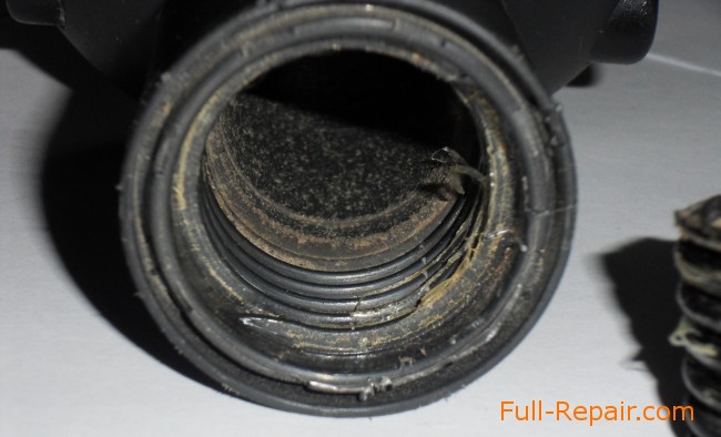 vacuum cleaner hose attachment point