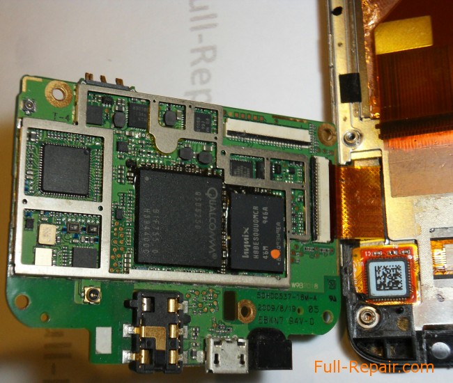 Remove the motherboard Removing the motherboard