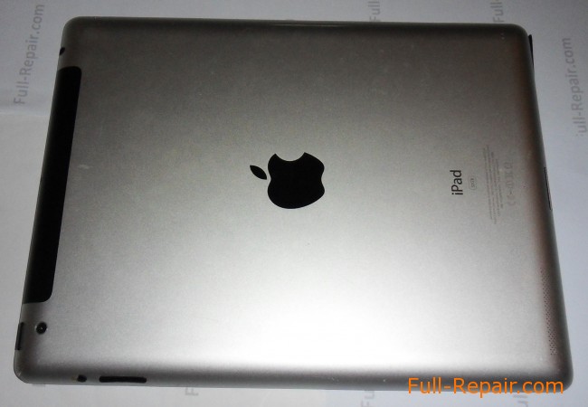 iPad 2, rear view