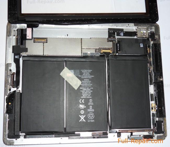 iPad 2 without the LCD screen iPad 2 LCD screen without