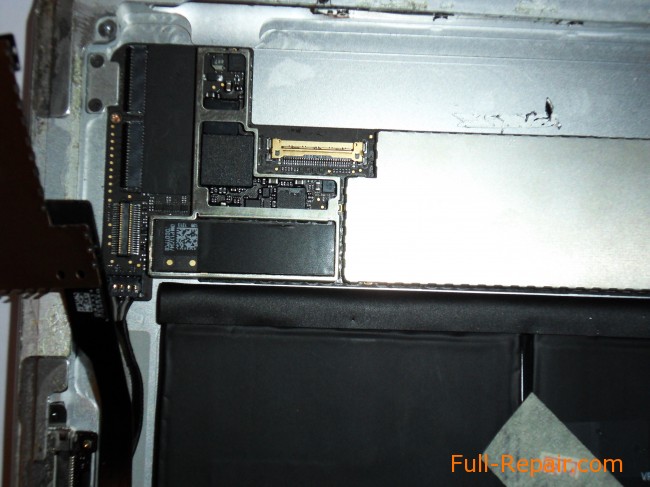 Case Metal chips removed. Metal Case chip shot.