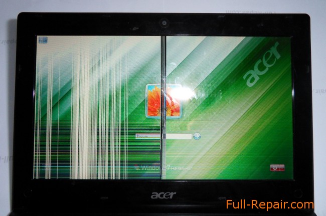 Acer Aspire One (ZH9) broken screen