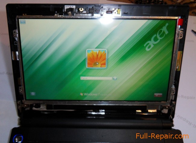 Checking the matrix prior to assembly. Shows properly.