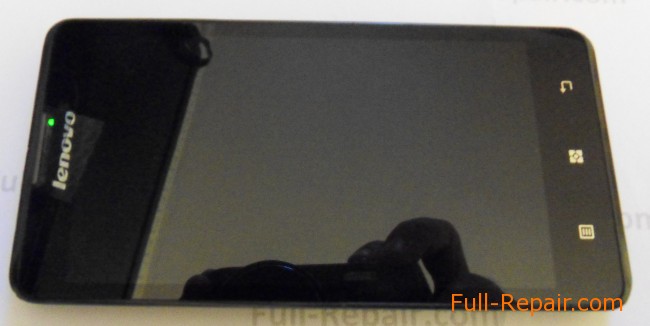 The screen is replaced by The screen is replaced by