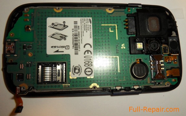 Parent Galaxy S3 mini board is in place