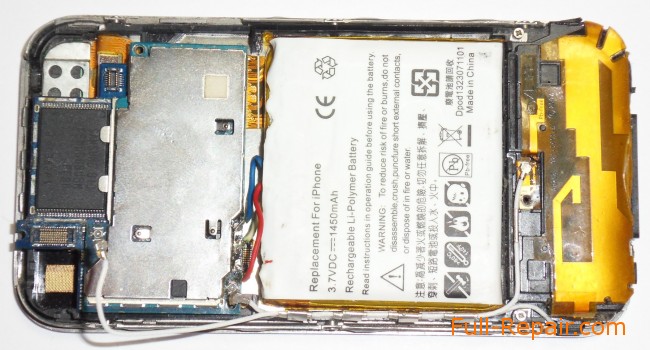  testbed phone in need of repair SIM-card connector 