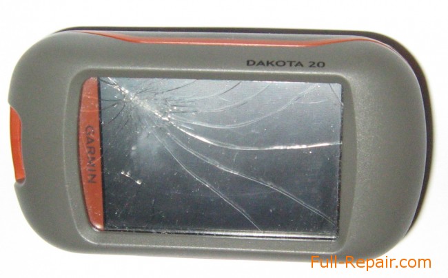 Garmin Dakota 20 with a broken touch screen