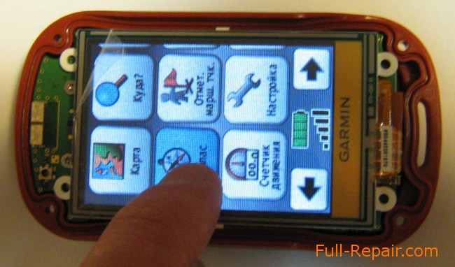 The screen is connected. Trial run. At the press of a finger reacts. The screen is connected. trial run. At the press of a finger reacts.